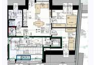 Erstbezug | Sonnige 3-Zi-DG-Wohnung mit Wien-Blick + 8m² Balkon | Klima | Lift