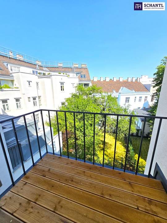 Grün soweit das Auge reicht - Ihr Ruhepol im 18.Bezirk! TOP saniert + Hofseitiger Balkon + Viel Grün + Viel Lebensqualität + Absolute Ruhelage + Ideale Raumaufteilung! Besser geht´s nicht! Nicht lange zögern...