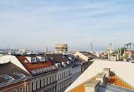 TERRASSENHIT, DACHGESCHOSS, 138 m2 Maisonette mit 45 m2 Terrasse, 3 Zimmer, Wohnküche, Wannenbad, Rembrandtstraße