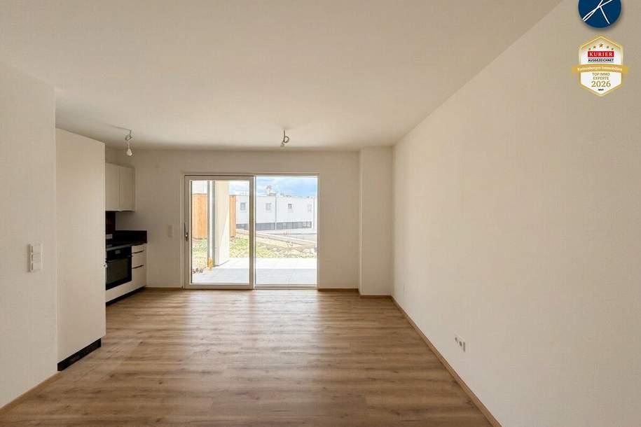 Exklusives Neubauprojekt: 2-Zimmer Wohnung mit Garten & Terrasse, Wohnung-miete, 793,79,€, 3552 Krems(Land)
