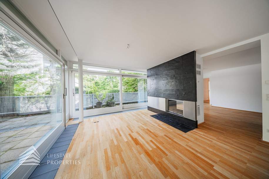 Wunderschöne 4 - Zimmer Wohnung mit Terrasse und 2 Balkonen, Wohnung-miete, 4.800,00,€, 1190 Wien 19., Döbling