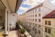 Charmante Wohnung mit Loggia inkl. Küche (Bosch), klimatisiert, in der Kaiserstraße 26, 1070 Wien, Nur 300 m entfernt zur Mariahilfer Straße