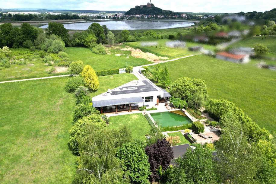 Architektenhaus in sonniger Ruhelage mit Burgblick im Südburgenland, Haus-kauf, 898.000,€, 7540 Güssing