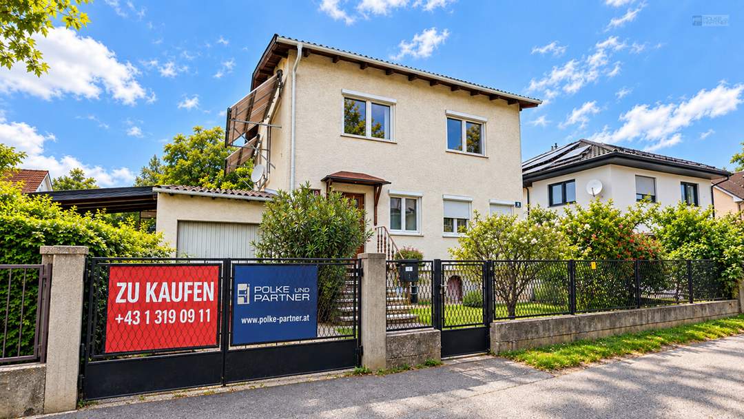 Einfamilienhaus mit großem Garten und Entwicklungspotenzial nahe der Lobau