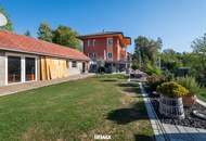 Laßnitzhöhe: Wohnen im Grünen! Familienhaus mit Aussicht, Wellness & viel Platz