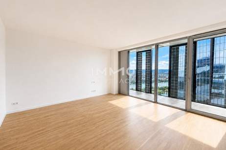 Neu: DC2 Tower direkt an der Donauinsel - Erstbezug 32. Etage, Wohnung-miete, 1.100,00,€, 1220 Wien 22., Donaustadt