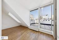 Schöne Dachgeschoss-Maisonette mit Terrasse in bester Lage des 3. Bezirks