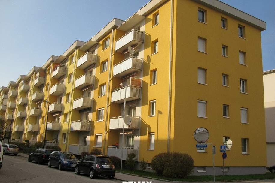 Schöne 2 Zimmer Mietwohnung in Wels-Neustadt, Wohnung-miete, 780,00,€, 4600 Wels(Stadt)