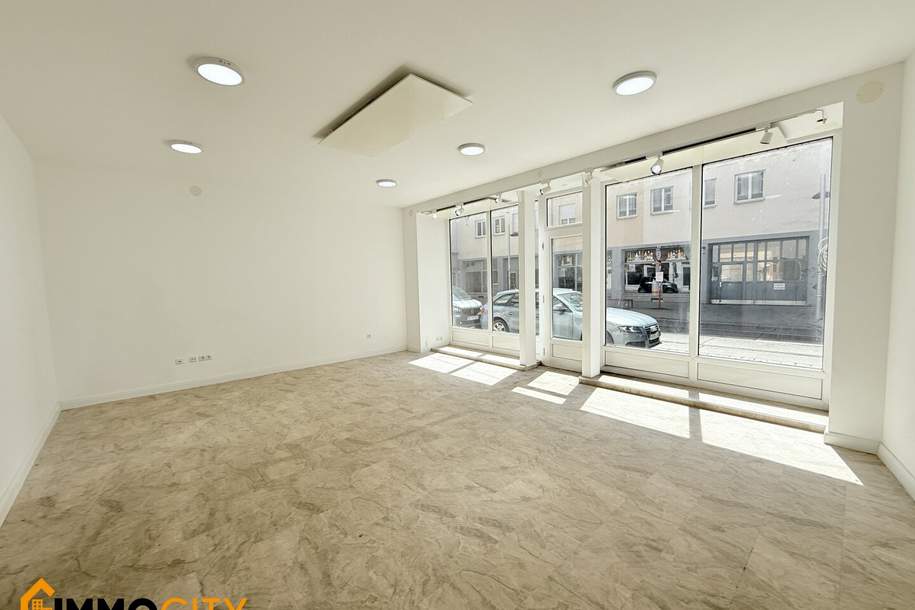Charmantes Geschäftslokal (61 m²) mit großzügiger Auslage in frequentierter Lage des 16. Bezirks, Neulerchenfelder Straße 72, Gewerbeobjekt-miete, 1.208,33,€, 1160 Wien 16., Ottakring