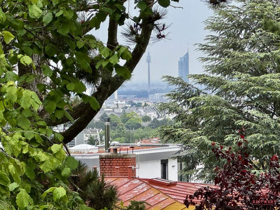 GROSSZÜGIGE, ABSOLUT RUHIG GELEGENE TERASSENWOHNUNG MIT WIEN- UND WEITBLICK