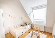 Schöne 4-Zimmer-Dachgeschoß-Maisonette mit ruhig gelegener Terrasse