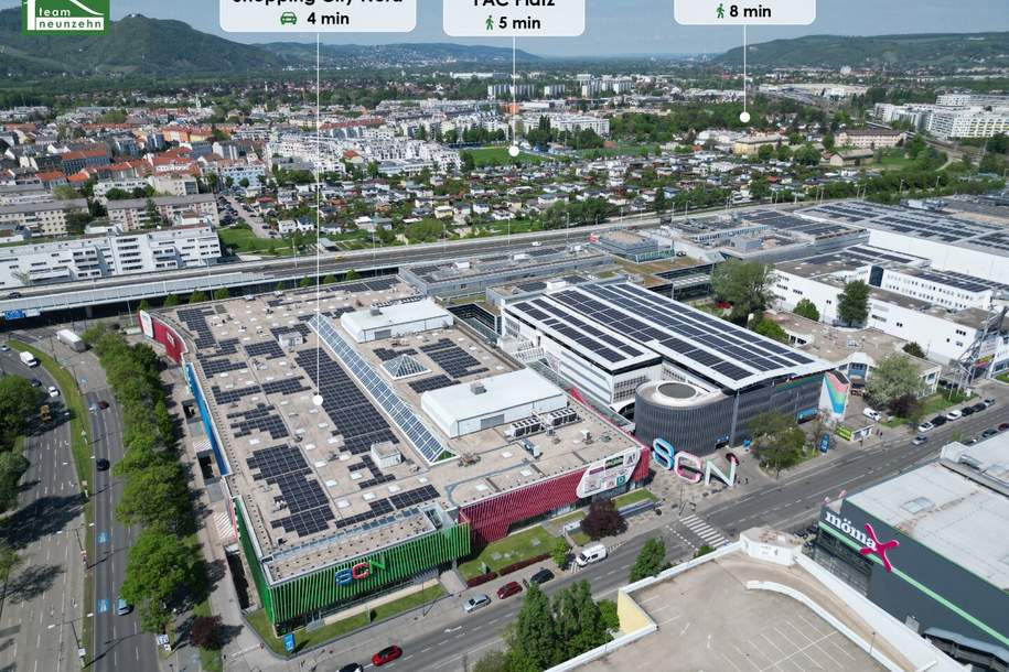 Moderne 2-Zimmer-Wohnung in zentraler Lage beim FAC-Platz, nur wenige Minuten von der S-Bahnstation Jedlersdorf entfernt, Wohnung-miete, 1.139,00,€, 1210 Wien 21., Floridsdorf