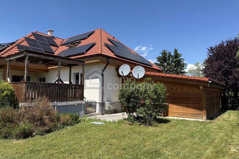 Wohnen mit Weitblick – gepflegtes Einfamilienhaus mit Wellnessbereich, Photovoltaik und 1.268 m² Grundstück, Haus-kauf, 585.000,€, 2620 Neunkirchen