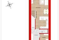 Hochwertiges Reihenhaus (Ziegelmassivbau) mit 5 Zimmern, Eigengarten, Dachterrasse, Keller u. Garagenplatz, provisionsfrei!