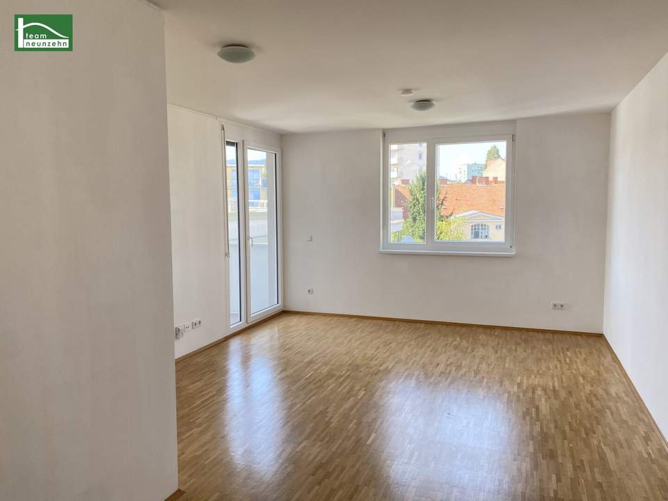 Moderne 2-Zimmer-Wohnung mit Freifläche - Wohnen in Grünlage!
