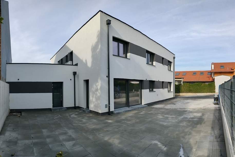 Moderne Doppelhaushälfte mit Terrasse und Garten - Schlüsselfertig!, Haus-kauf, 679.000,€, 2322 Bruck an der Leitha