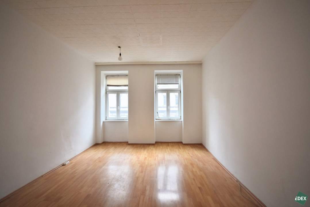 Sanierungsbedürftige Startwohnung mit Entwicklungschance