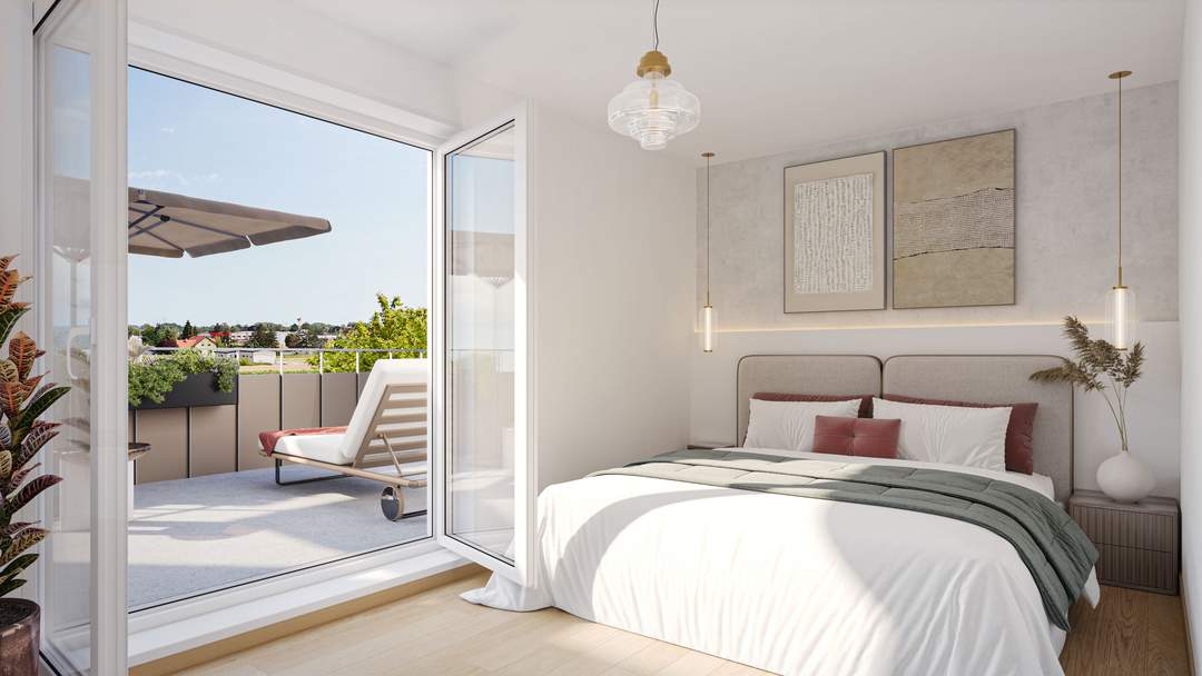 Nähe Mühlwasser I Klimaaktiv-zertifiziert I Tiefgarage I Wärmepumpe I Fußbodenheizung &amp; Kühlung I PV-Anlage