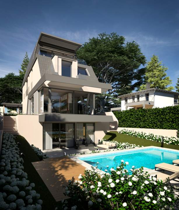 Moderne Villa – Neubau kurz vor Fertigstellung – Mitplanen möglich - PROVISIONSFREI