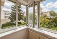 Ruhige 2-Zimmer-Wohnung mit Gartenblick und Garagenplatz