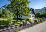 Einfamilienhaus mit großem Grundstück samt Nebengebäude in sonniger Ruhelage von Bad Ischl
