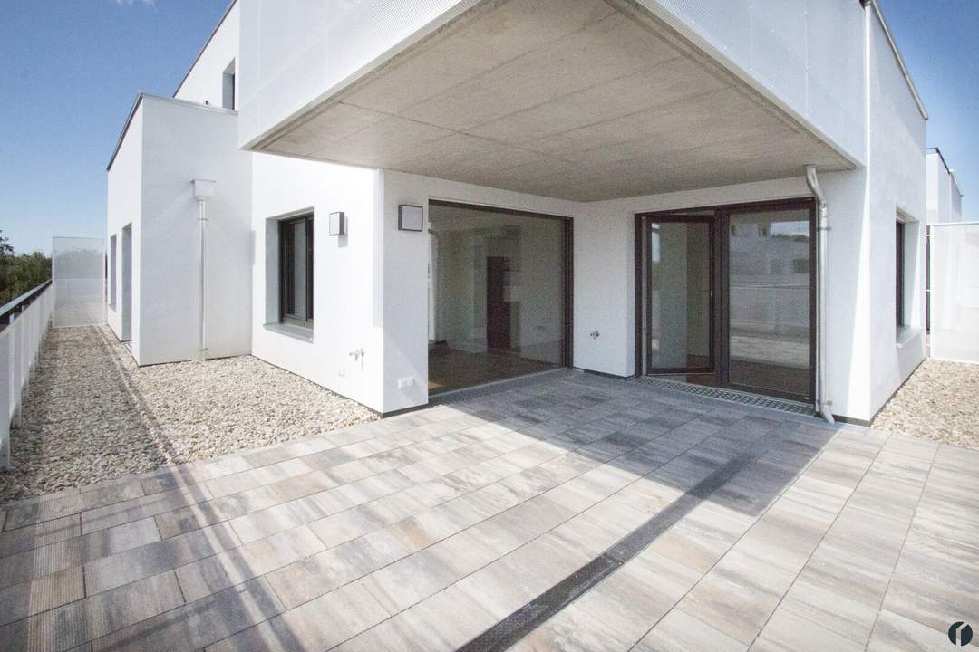 Exklusives Wohnen im Donaupark Tulln – 3 Zimmer mit 47 m² Terrasse &amp; Tiefgarage