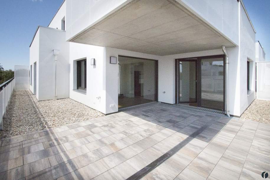 Exklusives Wohnen im Donaupark Tulln – 3 Zimmer mit 47 m² Terrasse &amp; Tiefgarage, Wohnung-miete, 2.300,00,€, 3430 Tulln