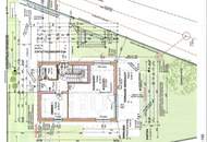 Neubau- Wohnhaus in sehr guter Lage mit Terrasse und Garten sowie zwei Carports