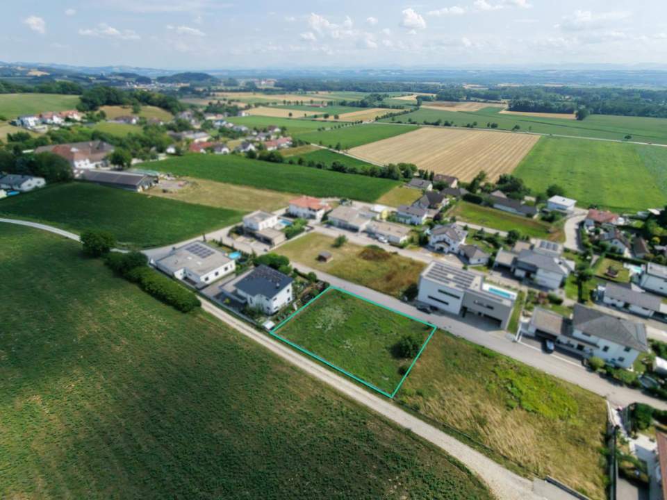 Beste Aussichten auf Baugrund ohne Bauzwang in Arbing