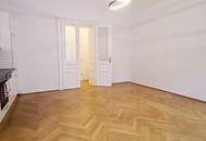 AUGARTEN-NÄHE, 48 m2 Altbau, Wohnküche, 1 Zimmer, Wannenbad, Parketten, 2. Liftstock, Rembrandtstraße