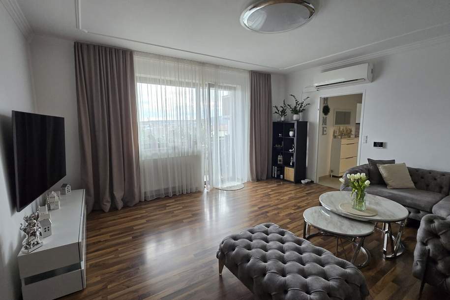 Traumhafte 4-Zimmer-Wohnung in Neudörfl: Vollrenoviert mit Balkon., Wohnung-kauf, 265.000,€, 7201 Mattersburg