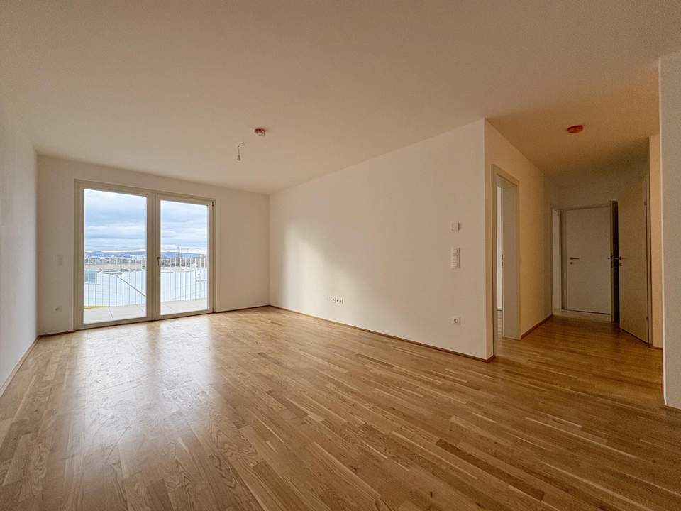 Provisionsfrei! Erstbezug: Helle 3-Zimmer-Wohnung mit Balkon in Floridsdorf