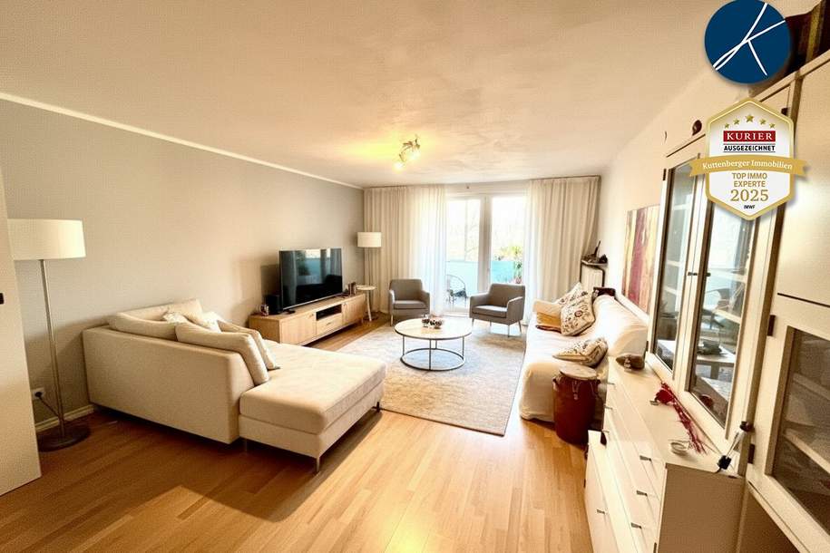Nahe Casino Baden! vermietete (bis 31.10.26) Dachgeschoßwohnung in Top-Lage: 1 Zimmer, Loggia &amp; Grünblick zum Kurpark Baden, Niederösterreich für nur 149.999,00 €!, Wohnung-legalform.mietkauf, 149.999,€, 2500 Baden