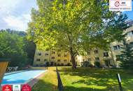 🌳GRÜN-RUHELAGE 2-Zimmer-Wohnung mit Loggia &amp; Poolbenützung in Neuwaldegg🌳