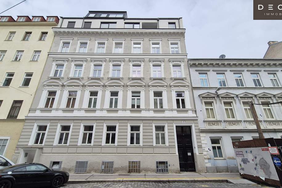 | UNBEFRISTET VERMIETETER ALTBAU | SANIERTES HAUS | STILFASSADE, Wohnung-kauf, 119.000,€, 1050 Wien 5., Margareten