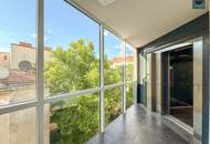Klimatisierte Dachgeschoss Maisonette mit 2 Terrassen und Kamin nahe Uno City!