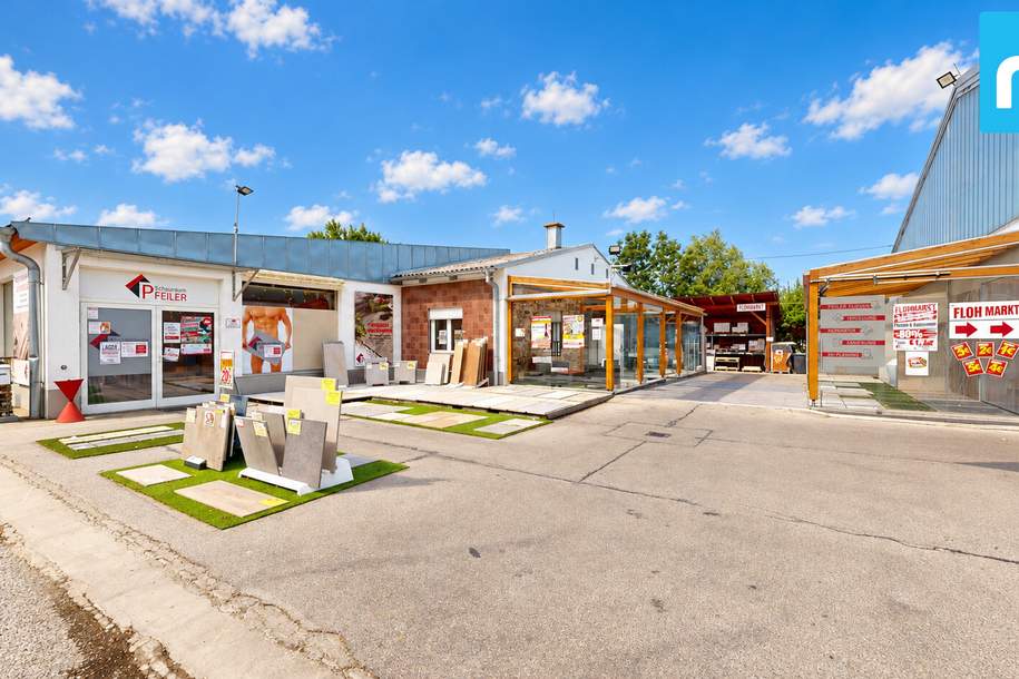 Gepflegtes Industrieobjekt mit Hallen, Büro- und Ausstellungsflächen in Hirm, Gewerbeobjekt-kauf, 650.000,€, 7024 Mattersburg