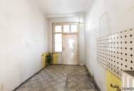 Sanierungsbedürftige Altbauwohnung | Südwestseitig ausgerichtet | Nähe Matzleinsdorfer Platz (S-Bahn-Station und künftig U2-Station)