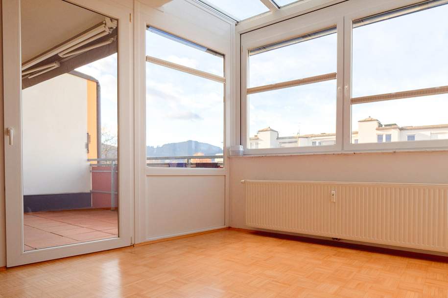 Freundliche, helle 2-Zimmer Wohnung in Uni- und Seenähe zu vermieten, Wohnung-miete, 950,00,€, 9020 Klagenfurt(Stadt)