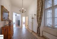 Großzügige 3 Zimmer Altbau-Wohnung mit gemütlicher Innenhof-Terrasse (50m²) &amp; U4-Anbindung - ab 1.10.25 beziehbar!