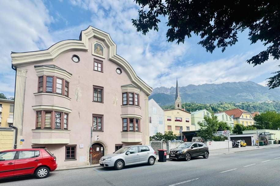 Altbau-Garçonniere mit Top-Raumaufteilung auf 28 m²  – ruhig, zentral &amp; fast im Grünen gelegen! , Wohnung-kauf, 170.000,€, 6020 Innsbruck-Stadt