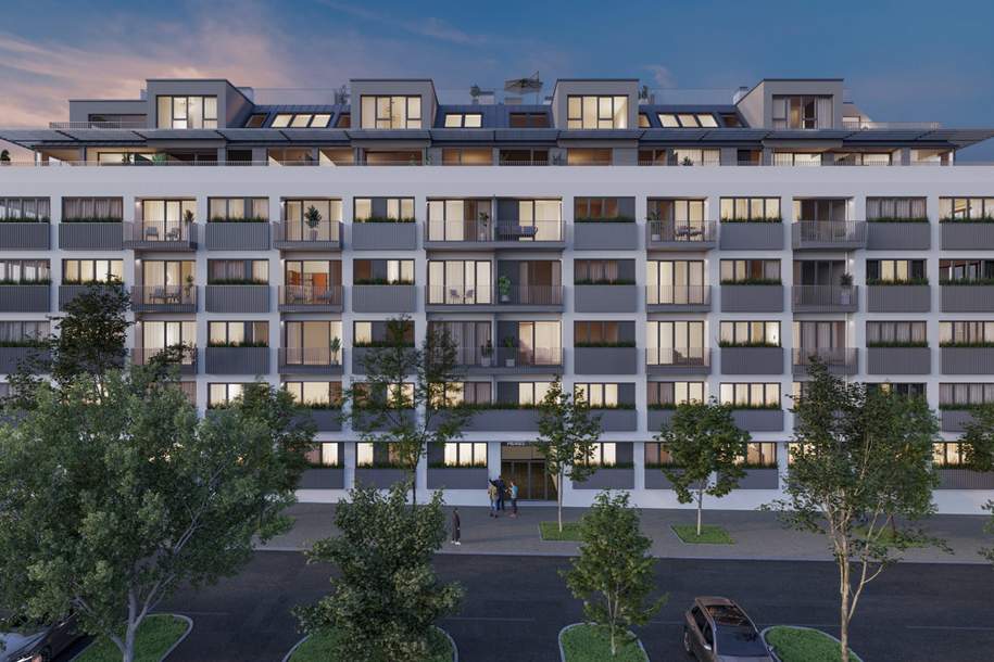Attraktiver Zweizimmer Neubau-Erstbezug beim Arik Brauer Park: Perfekte Infrastruktur und Öffi´s, Wohnung-kauf, 407.000,€, 1160 Wien 16., Ottakring