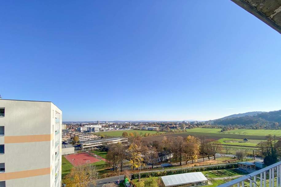 Über den Dächern von Graz – Wohnen mit Panoramablick & Loggia!, Wohnung-kauf, 99.000,€, 8052 Graz(Stadt)