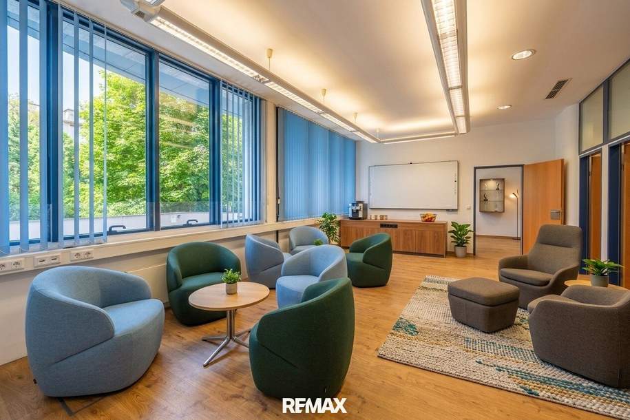 Modernes Büro mit 5 Zimmern, Aufzug & Teeküche in Klagenfurt – 174m², top Lage!, Gewerbeobjekt-miete, 2.160,32,€, 9020 Klagenfurt(Stadt)