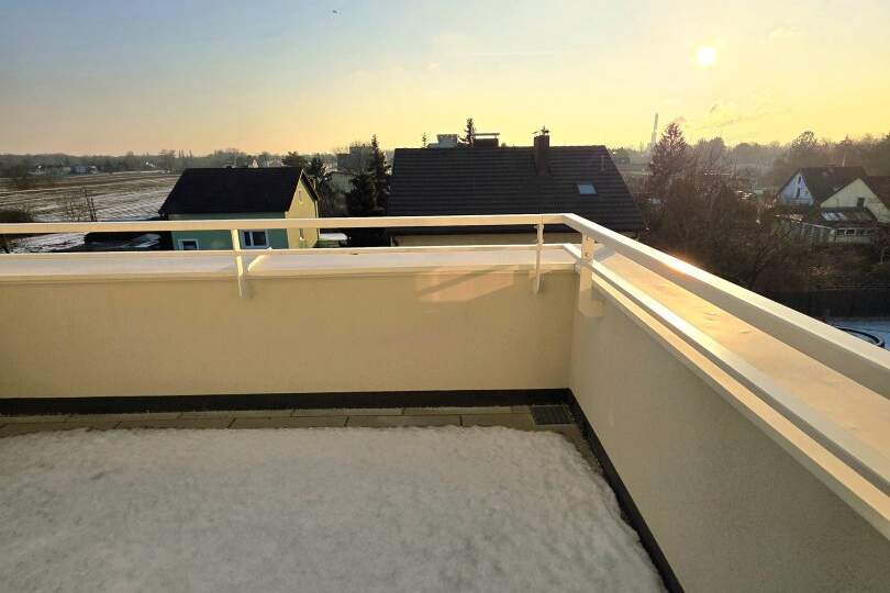 3 Zimmer. 3 Terrassen. Ein Zuhause! Genial - Lebens(t)raum Erfüller im Grünen - Klimaaktiv Bronze! Ab ins Dachgeschoss / Viel Lebensqualität! Wärmepumpe und Solaranlage + Naturnahe Gewässer ums Eck!, Wohnung-kauf, 428.198,€, 1220 Wien 22., Donaustadt