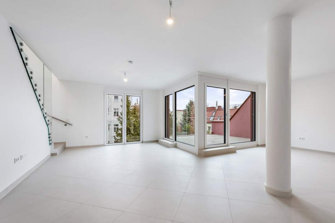 Erstbezug in Gersthof - hochwertige 2-Zimmer Wohnung mit Dachterrasse