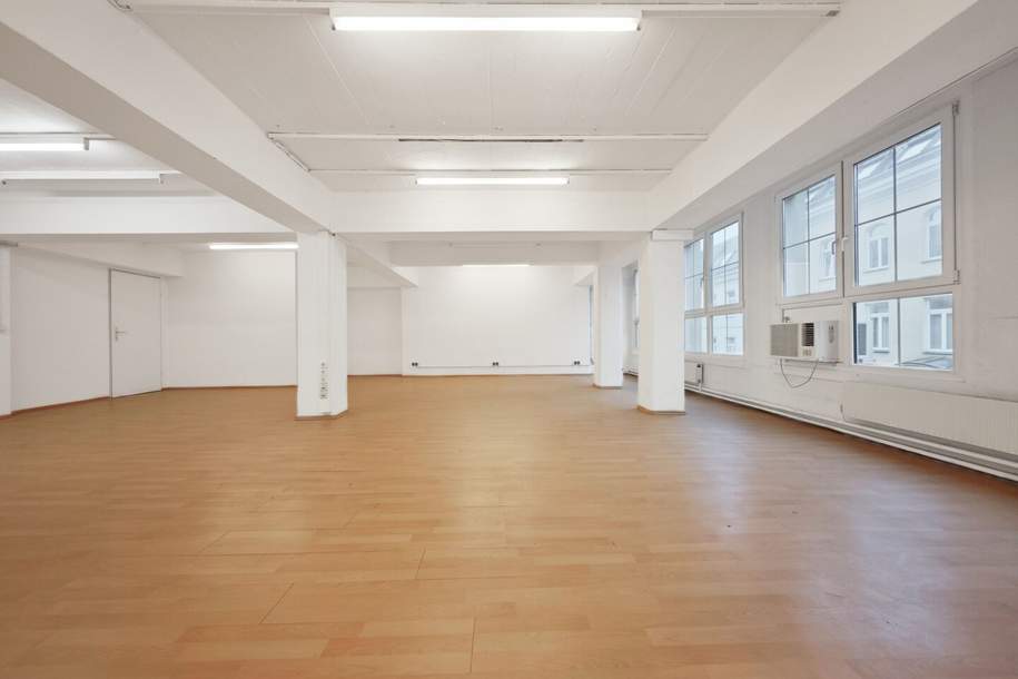 115m² Büro-/Ausstellungsfläche | frei einteilbar | mit Lastenaufzug | U-Bahhnähe | Teilflächen möglich, Gewerbeobjekt-miete, 915,83,€, 1150 Wien 15., Rudolfsheim-Fünfhaus