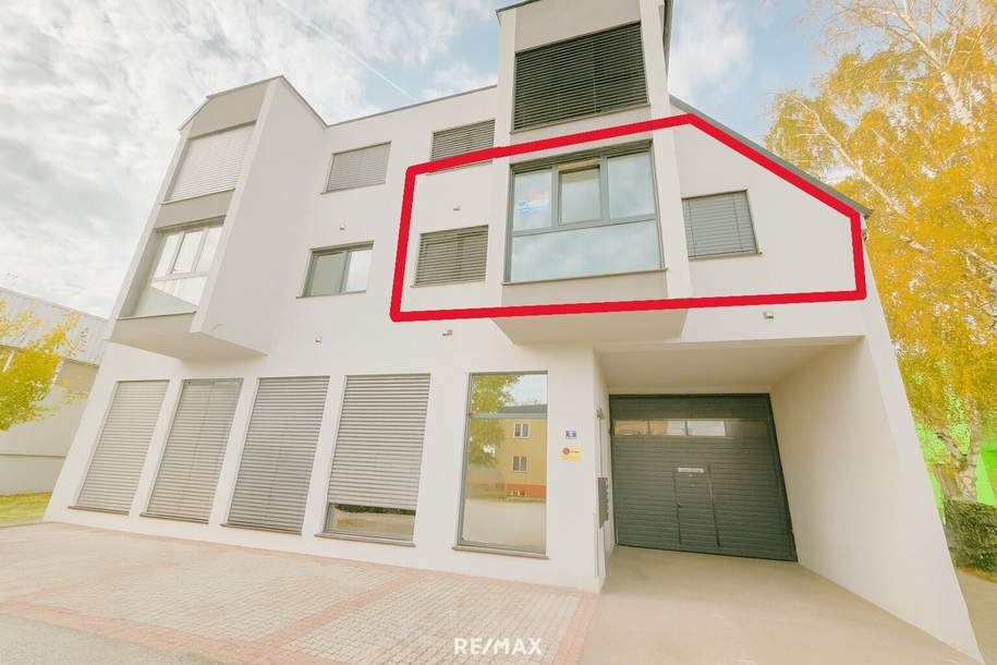 !!!NEUER PREIS!!! - MODERNES 78 m² BÜRO - NEUBAU, Gewerbeobjekt-miete, 624,72,€, 2333 Bruck an der Leitha