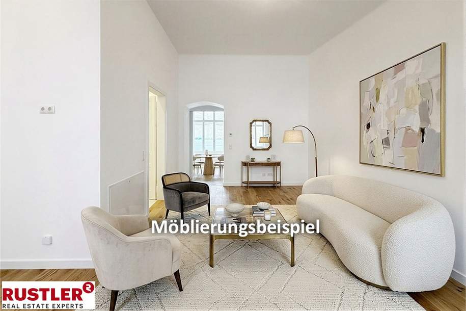 Historischer Charme &amp; moderner Komfort - Exklusive Altbauwohnung in Mödling, Wohnung-kauf, 465.000,€, 2340 Mödling