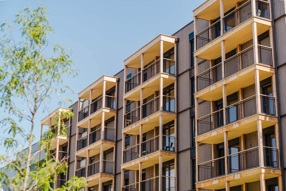 INNOVATIV WOHNEN! 2-Zimmer Wohnung in Holz-Hybridbauweise